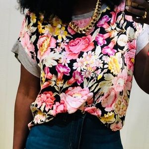 Floral Tee